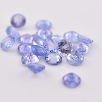 5 TCW Natural Unheated Round Tanzanite