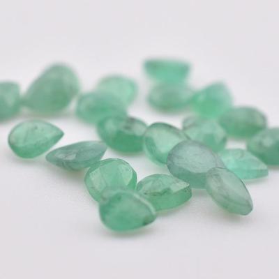 4.1 TCW Natural Unheated Pear Emerald Parcel