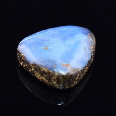 5.2 Carat Natural Unheated Pear Boulder Opal