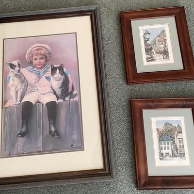 Vintage Wood Framed Prints
