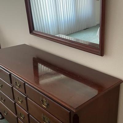 MCM Jamestown Sterling Dresser & Mirror