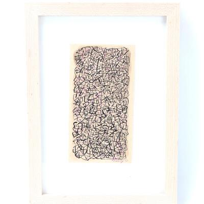 Sale Photo Thumbnail #226: Lot 226 mark tobey 1890 1976 abstract watercolor & gouache