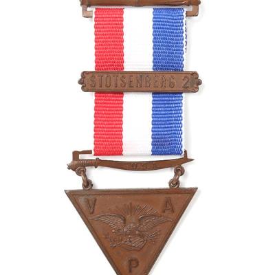 Sale Photo Thumbnail #111: Lot 111 early philippines stotsenberg 2 medal