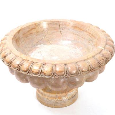 Sale Photo Thumbnail #198: Lot 198 italian marble pedestal tazza bird bath ex bonhams