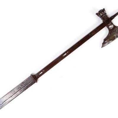 Sale Photo Thumbnail #16: Lot 16 warhammer combination axe 16th c. style