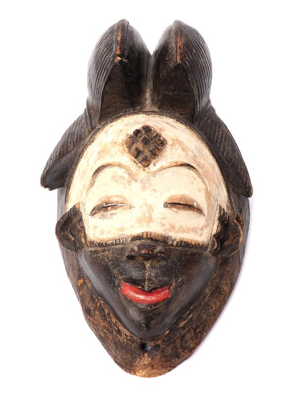 Sale Photo Thumbnail #366: Lot 366 authentic punu mask gabon