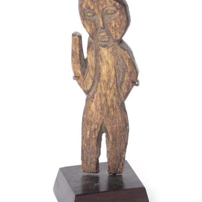 Lot 390 african lega abstract bone figure