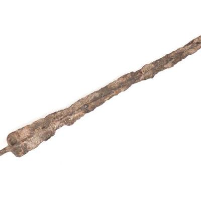 Sale Photo Thumbnail #60: Lot 60 long rare luristan iron sword