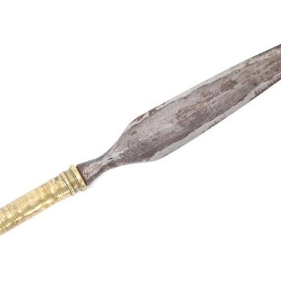 Sale Photo Thumbnail #53: Lot 53 philippines moro spear