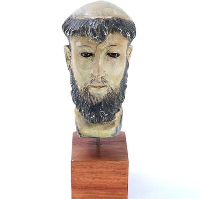 Sale Photo Thumbnail #235: Lot 235 handsome spanish colonial wood santo