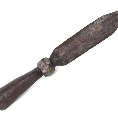 Sale Photo Thumbnail #35: Lot 35 large chinese spear head qing dynasty