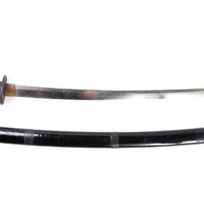Sale Photo Thumbnail #29: Lot 29 japanese katana sword scabbard