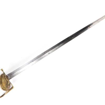 Sale Photo Thumbnail #6: Lot 6 fine hanovarian army sword circa 1750 1770