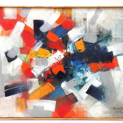 Sale Photo Thumbnail #221: Lot 221 tadeusz kantor 1915 1990 untitled abstract