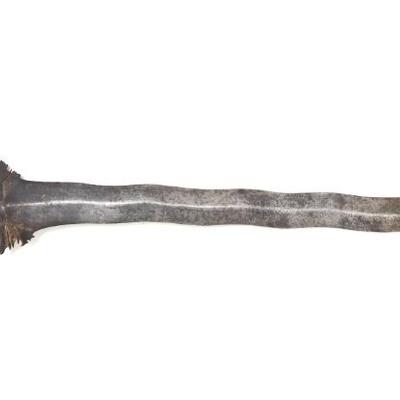 Sale Photo Thumbnail #48: Lot 48 moro kris sword