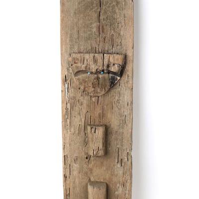 Lot 387 rare borneo chiefs ladder ironwood with copper sun