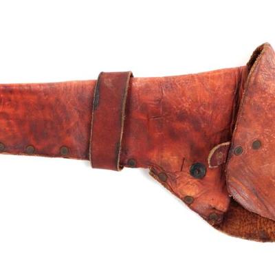 Sale Photo Thumbnail #106: Lot 106 vintage 19th century style pistol holster