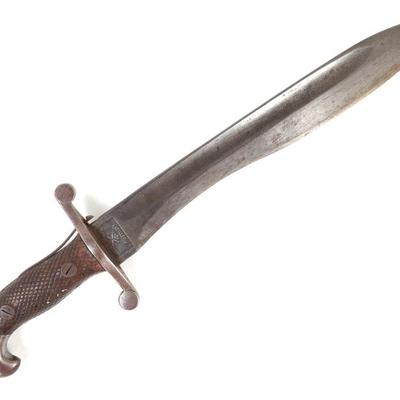 Sale Photo Thumbnail #18: Lot 18 wwi spanish 1907 model artillery bolo knife