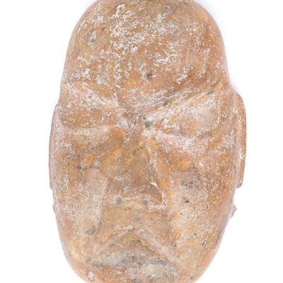 Sale Photo Thumbnail #159: Lot 159 pre columbian stone mask