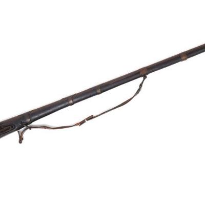 Sale Photo Thumbnail #88: Lot 88 jezail flintlock long rifle