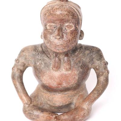 Sale Photo Thumbnail #183: Lot 183 diseased colima hunchback shaman 200 bce 250 ce