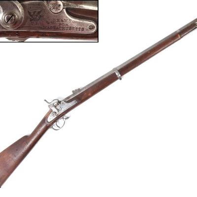 Sale Photo Thumbnail #66: Lot 66 us model 1863 springfield percussion rifle