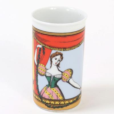 Lot 404 german rosenthal porcelain brush or pen holder