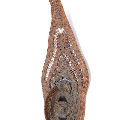 Lot 360 tall png avian style yam mask