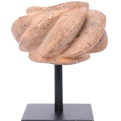 Sale Photo Thumbnail #64: Lot 64 abstract chavin mace head 900 200 bce