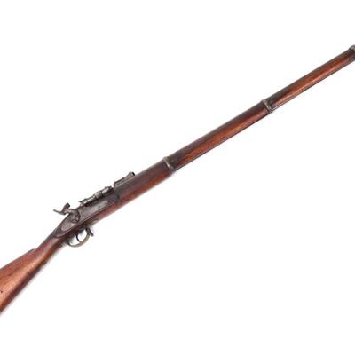 Sale Photo Thumbnail #79: Lot 79 snider enfield percussion three band rifle