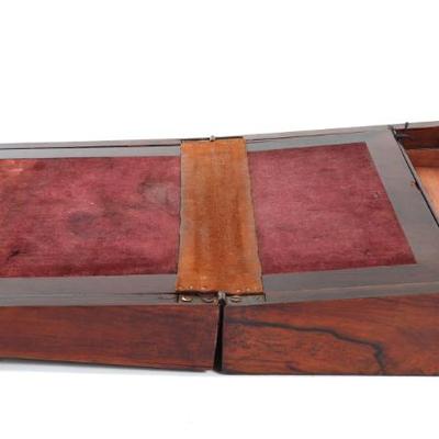 Lot 402 beautiful antique traveling desk