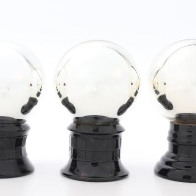 Sale Photo Thumbnail #238: Lot 238 vintage glass mini gazing globes by charles f zeller