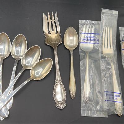 Assorted Sterling Flatware