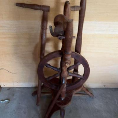 Antique Spinning Wheel