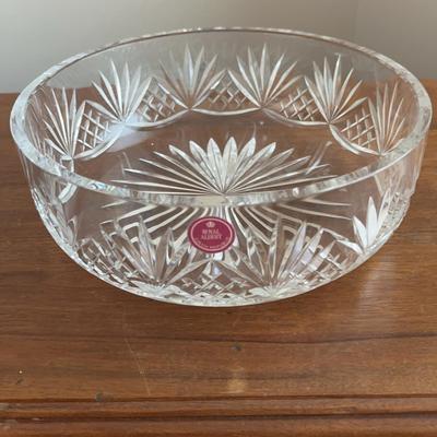 Royal Albert Crystal Bowl 