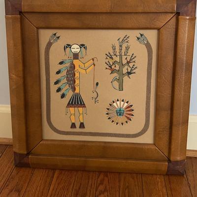 Authentic Navajo Sand Painting
