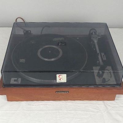 Pioneer PL-A25 Model Vintage Belt Drive Wood Cabinet Turntable