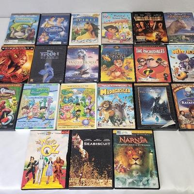 Assortment Of DVD's 