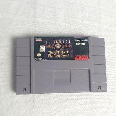 SNES ULTIMATE Mortal Kombat. Tested Working!