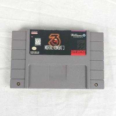 SNES MORTAL KOMBAT 3. Tested Working