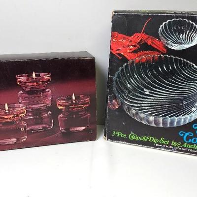 Shell Chip and Dip Set, Nightlighter/Candlefloats