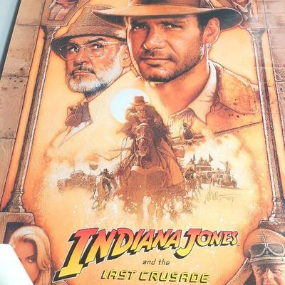 INDIANA JONES AND THE LAST CRUSADE 40×27 movie poster - 1989