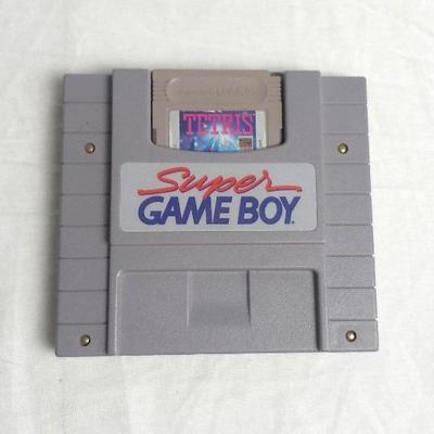 SNES Super Gameboy with TETRIS for Gameboy. Tested Working!