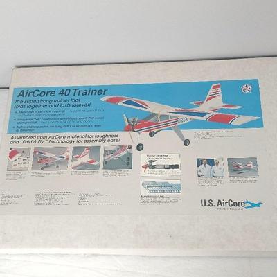 US Aircore 40TM Trainer RC Airplane Vintage 1996. Unassembled!