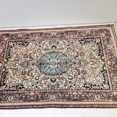 Oriental Silk Rug Brought From China 3'×2'