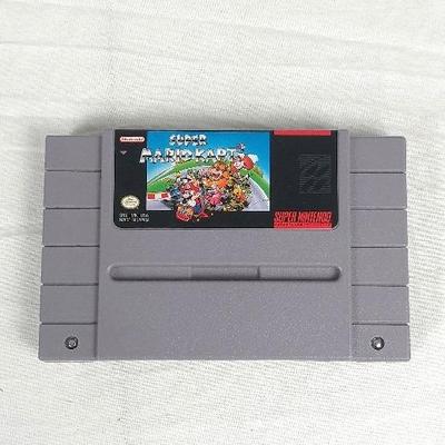 SNES Super Mario Kart. Tested Working!
