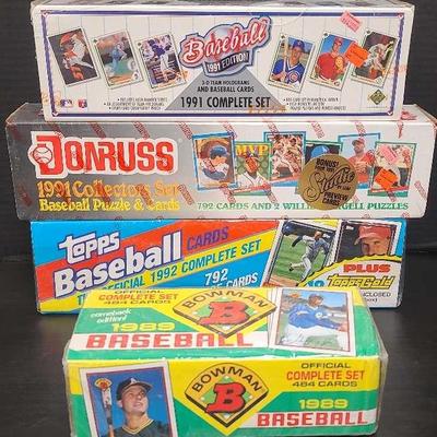 Donruss, Topps & Bowman Baseball Card Collection, Featuring The 1989 Bowman Complete Set