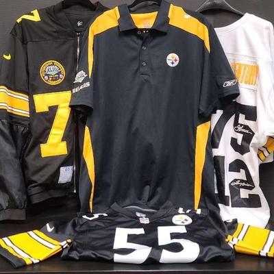 Pittsburgh Steelers Apparel Collection, Featuring Super Bowl XL Jacket And #55 Nike Jersey