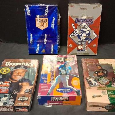 Upper Deck, Pinnacle, Donruss & Collector’s Choice Baseball Card Collection