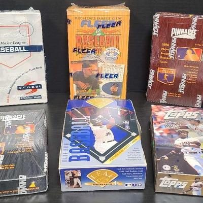 Fleer, Pinnacle & Topps Baseball Card Collection